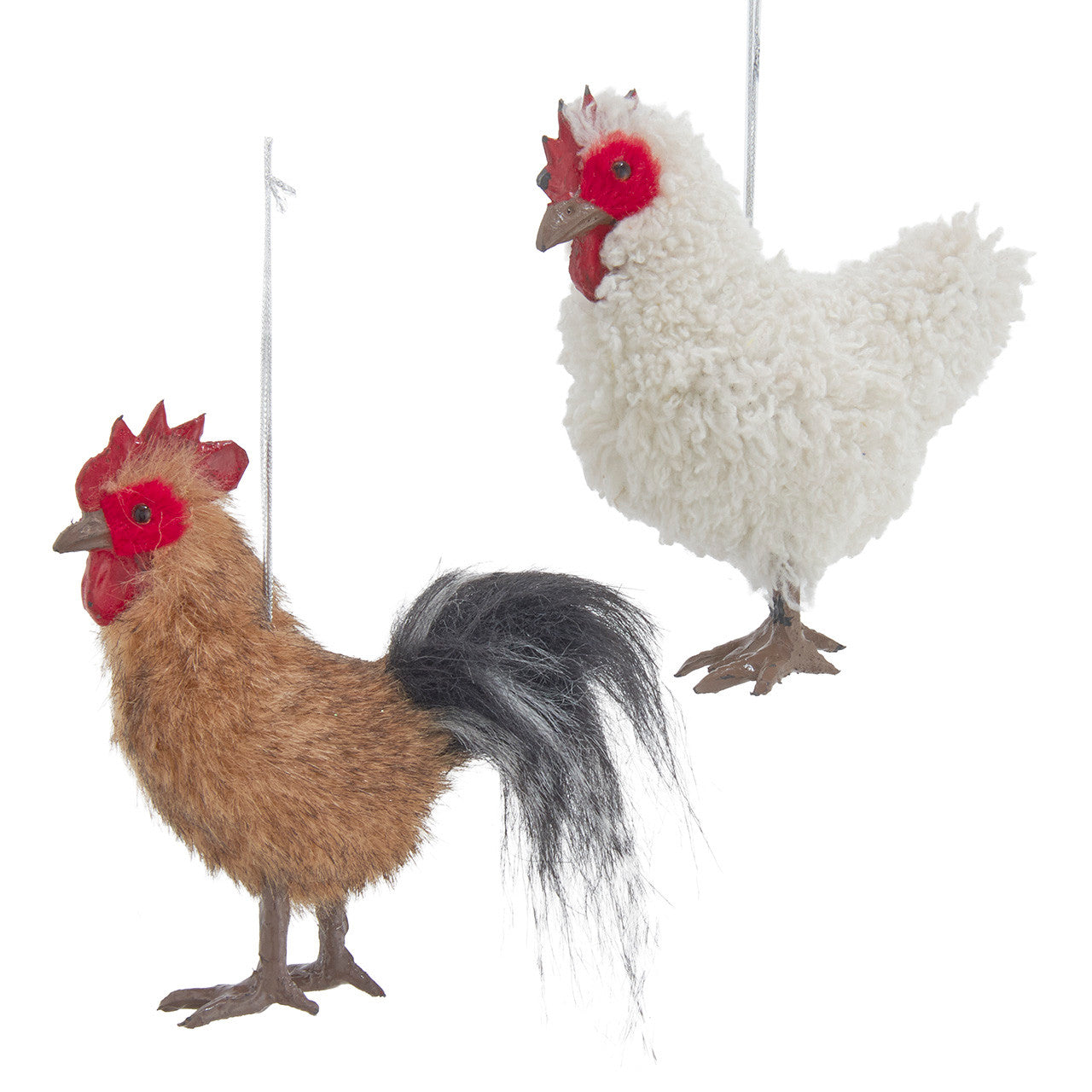 Rooster or Hen Ornament