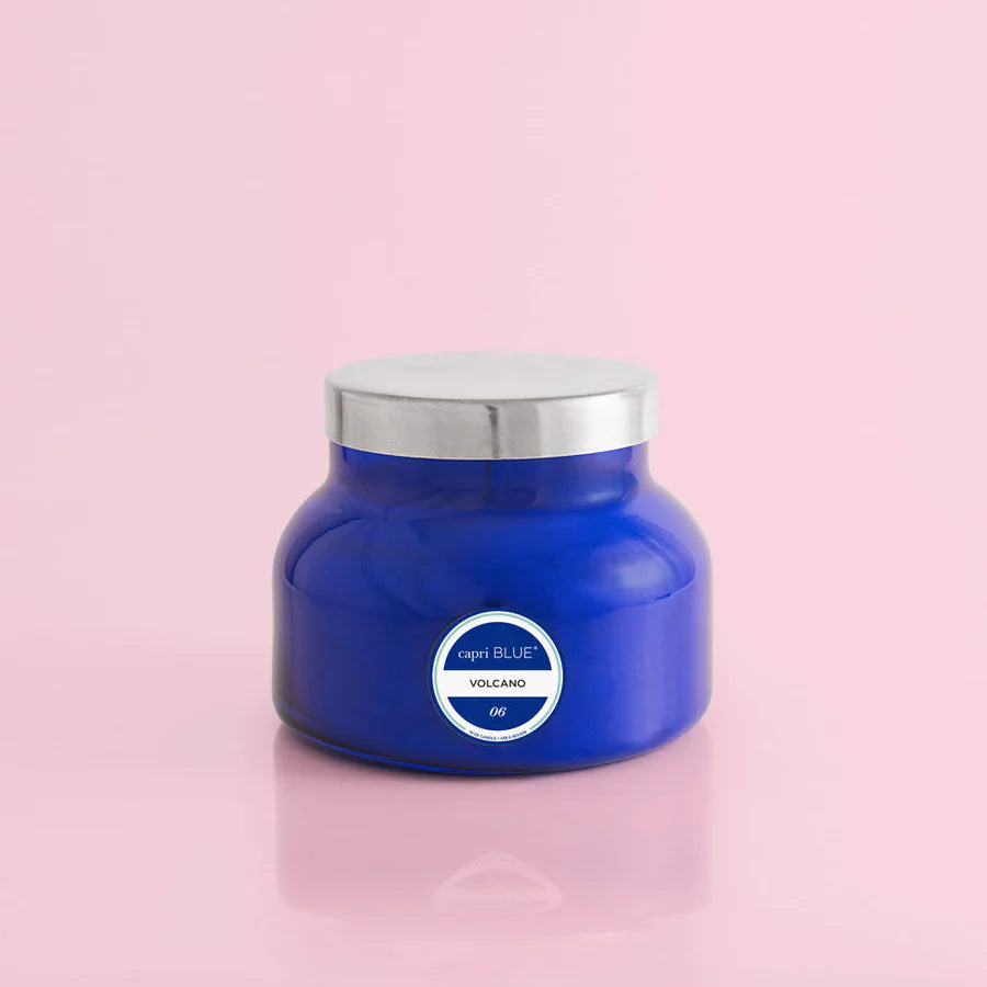 Volcano Blue Jar - 19 oz