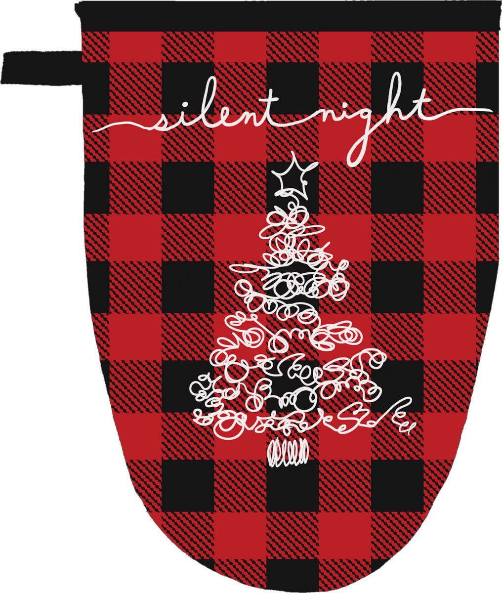 Cozy Christmas Grabber Mitt