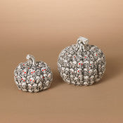 Halloween Skull Pumpkins - 2 sizes