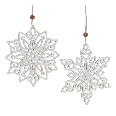 Snowflake Ornament - 2 Styles