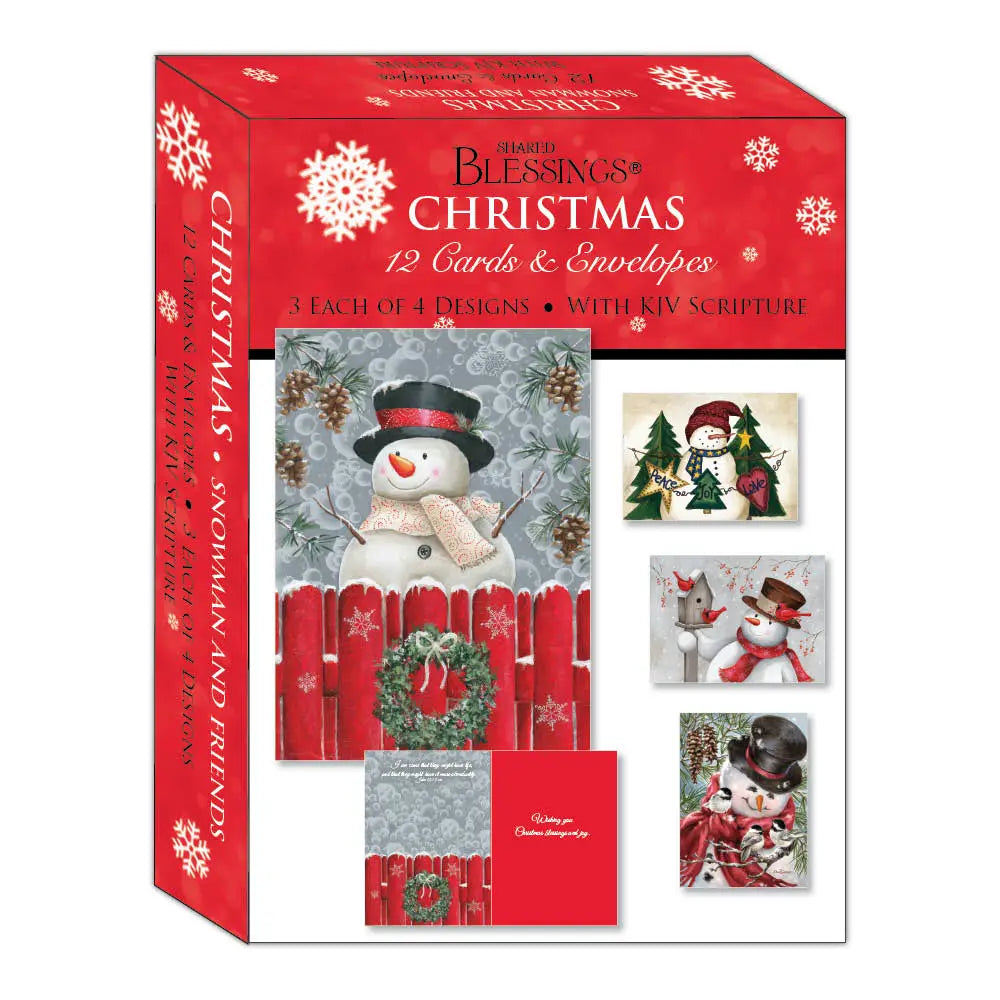 Snowman and Friends Boxed Cards