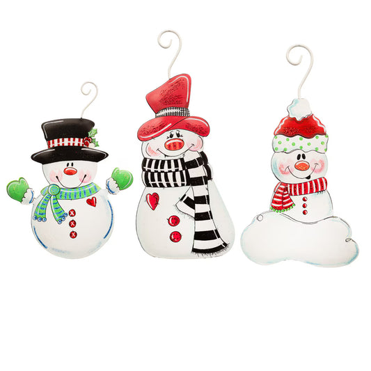 Snowmen Ornaments -3 Styles