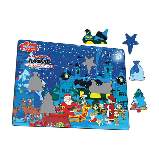 Snowy's Magical Christmas Eve Puzzle