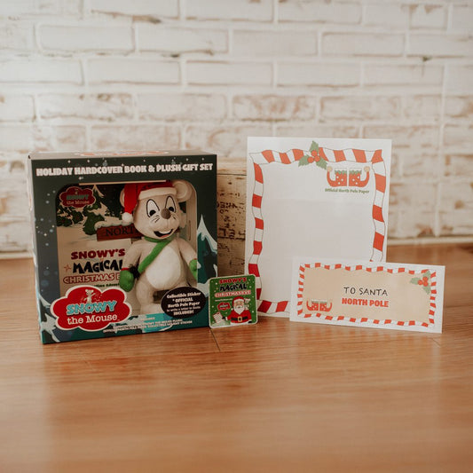 Snowy's Magical Christmas Eve Holiday Book & Plush Gift Set