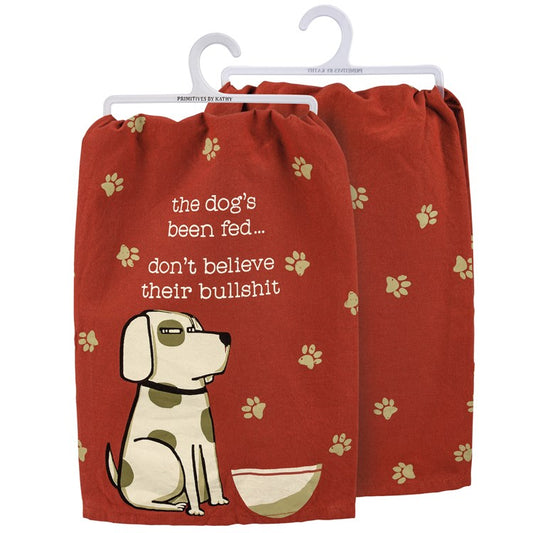 Kitchen Towel - Dog' Been Fed