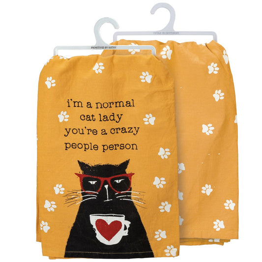 Kitchen Towel - Cat, I'm a Normal Cat Lady