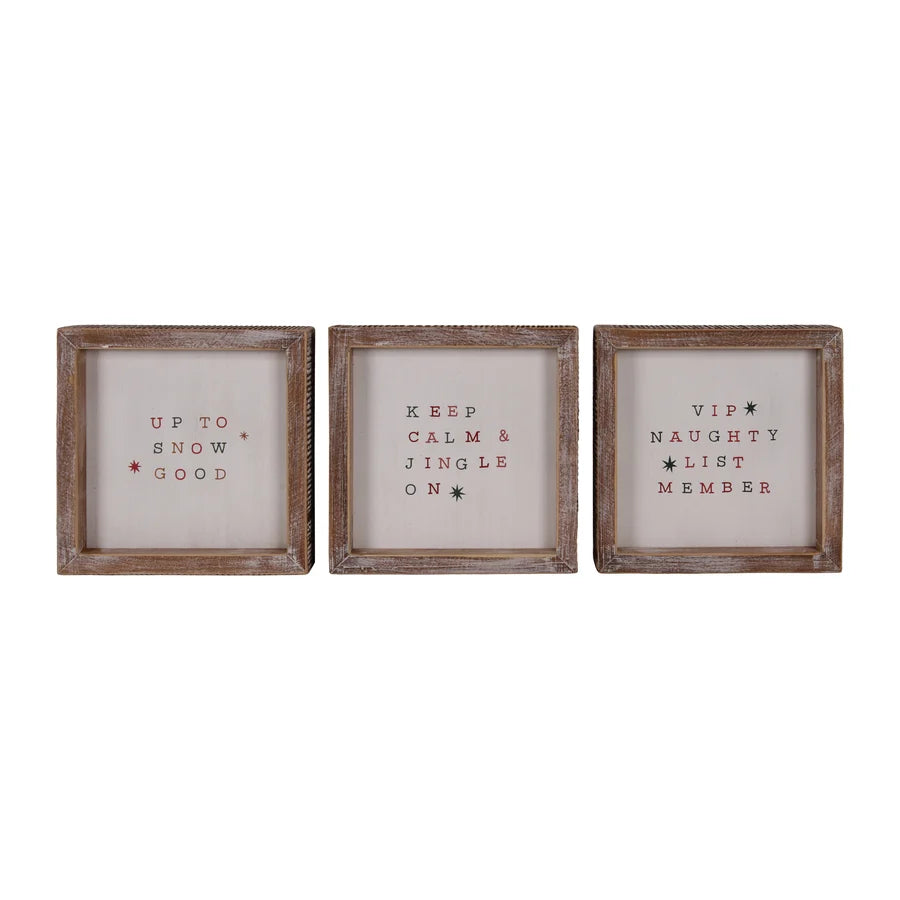 Up To Snow Good Frame - 3 styles