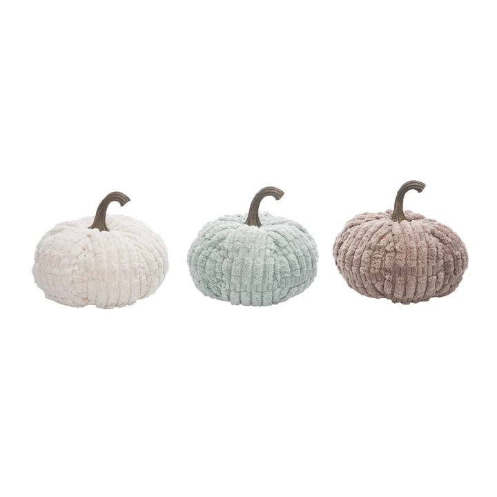 Plush Velvet Pumpkin - 3 colors