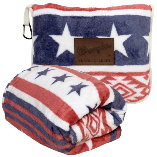 Wrangler Western Sky Travel Blanket
