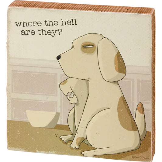 Block Sign - Where are They