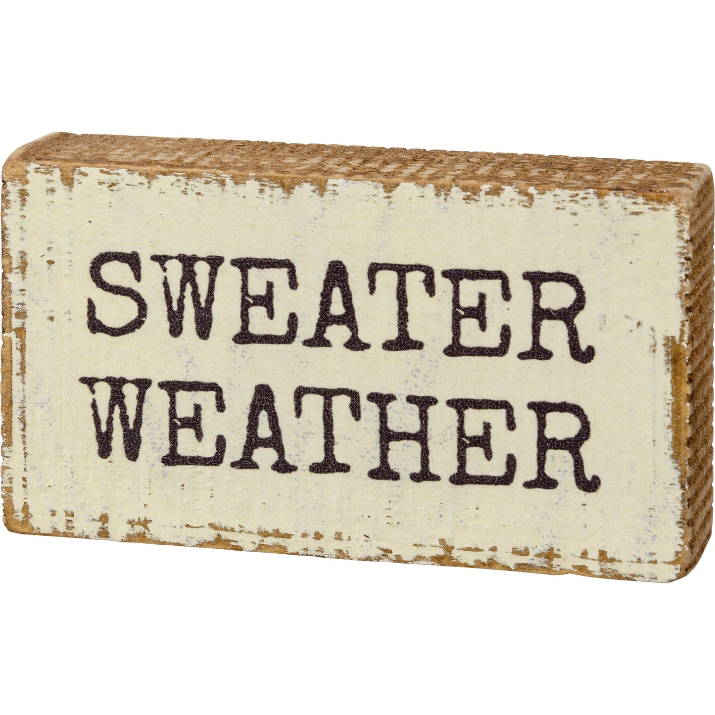 sweater weather, sign, mini, wood, tier tray, fall, shelf sitter