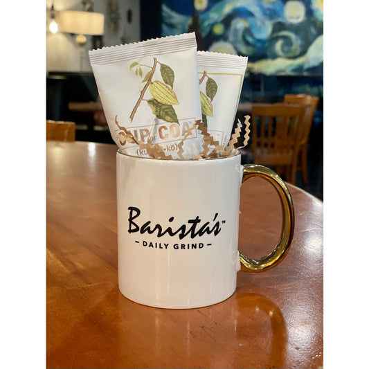 Cup of Coa, hot cocoa, individual serving