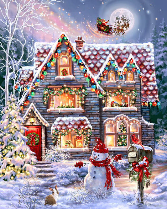 Christmas Eve Cottage - 1000 Pieces