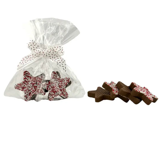 Belgian Chocolate Stars - 4 pack