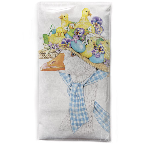 Goose Hat Bagged Towel