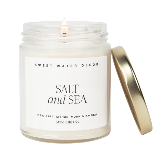 Salt and Sea 9 oz. Soy Candle