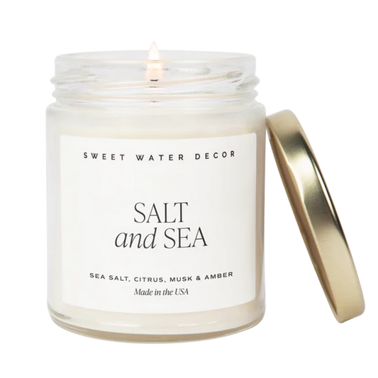 Salt and Sea 9 oz. Soy Candle