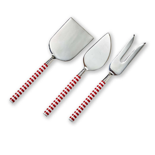Candy Stripe Cheese Utensils - 3 Styles
