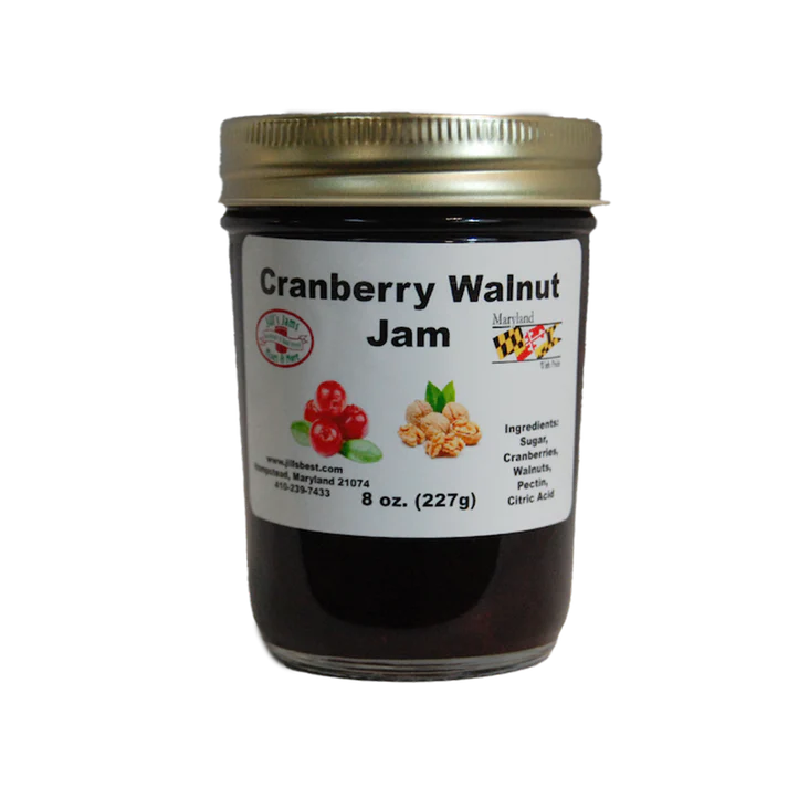 Cranberry Walnut Jam -8 oz jar