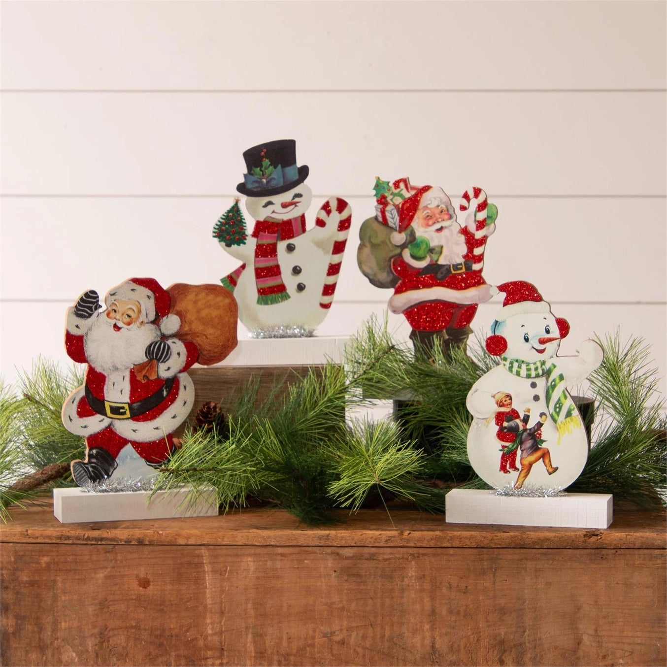 Vintage Christmas Cut Outs- 4 Styles