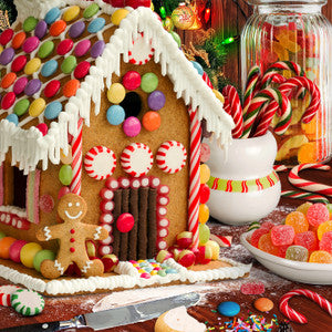 Gingerbread House Puzzle - 500 pieces