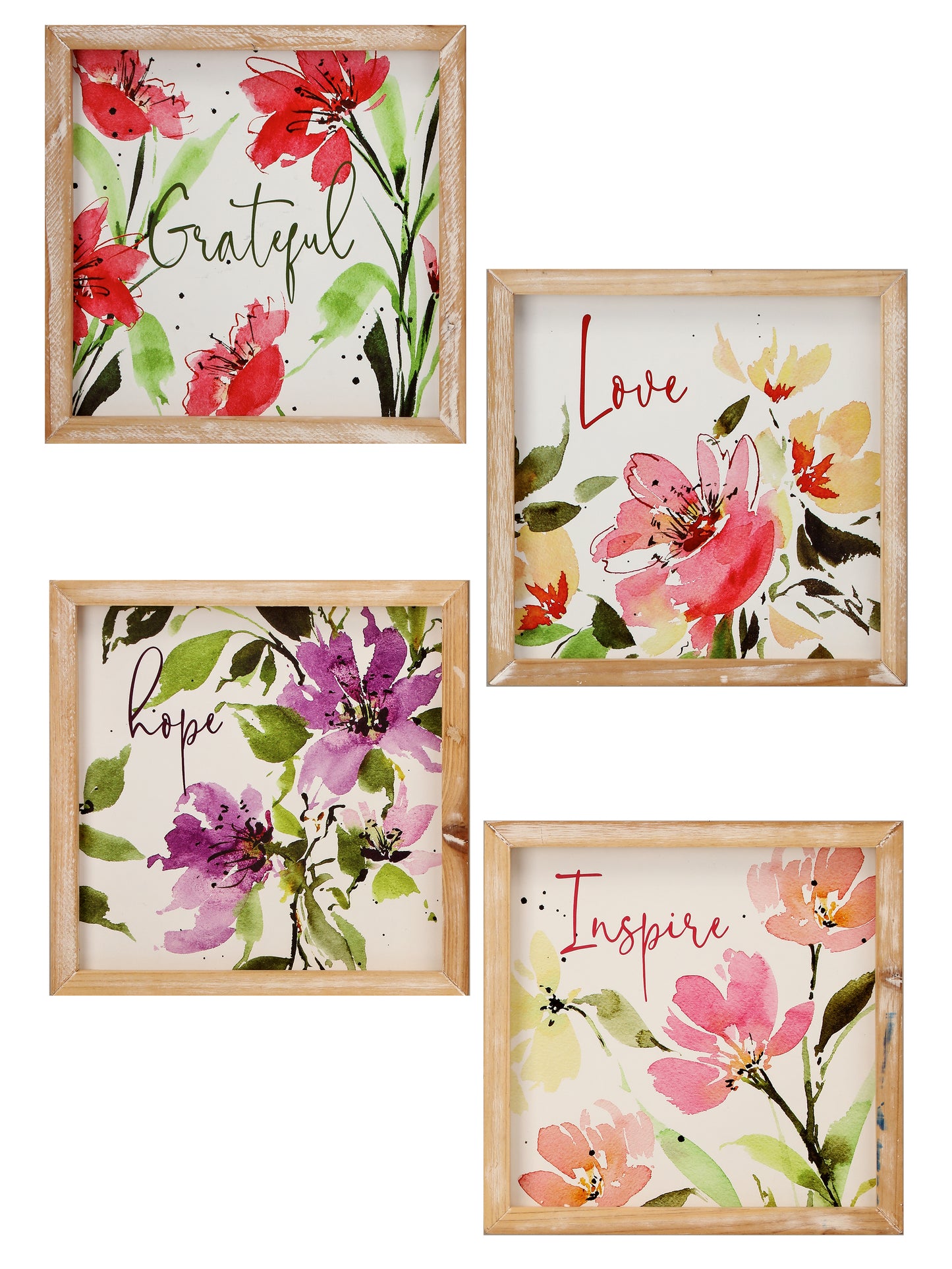 Floral Sentiment Prints - 4 Styles