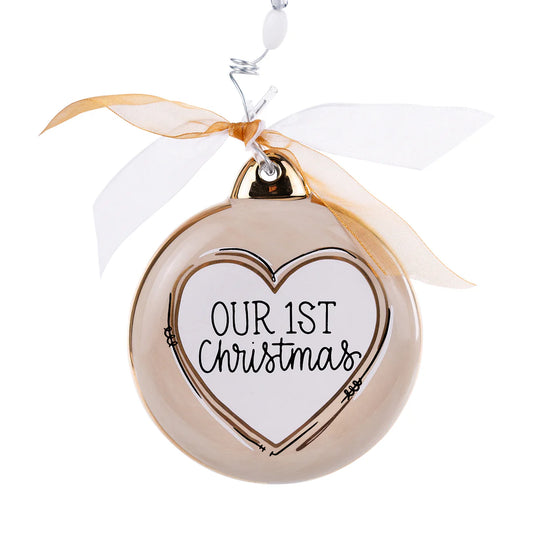 Our 1st Christmas Puff Ornament