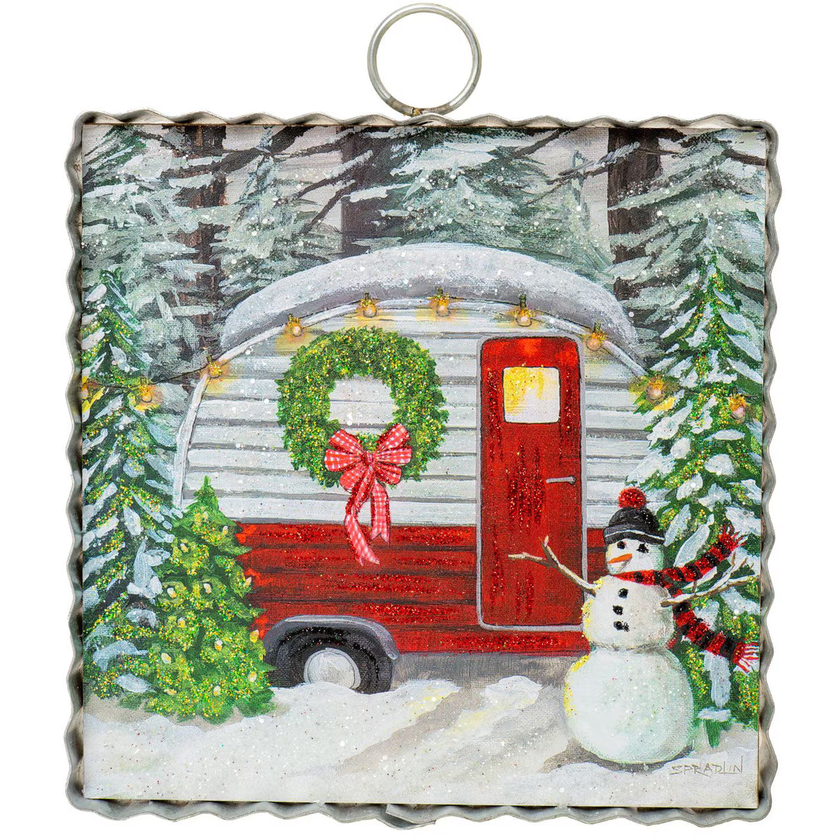 Mini Art Gallery Holiday Camper