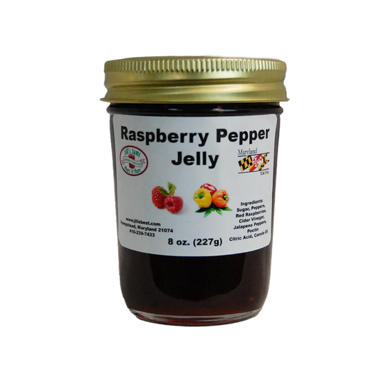 Raspberry Pepper Jelly -8 oz jar