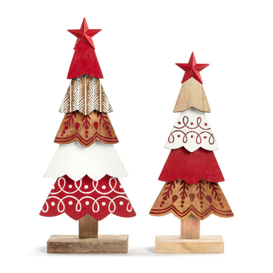 Wood Layered Tree - 2 sizes & designs