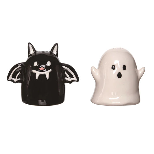 Bat and Ghost Salt & Pepper