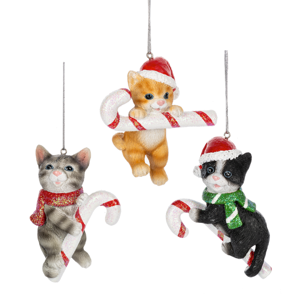 Cat Ornaments - 3 styles