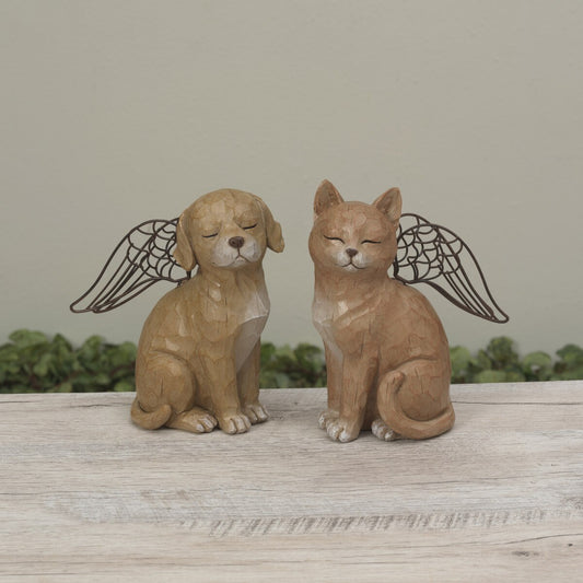 Cat or Dog with Metal Wings