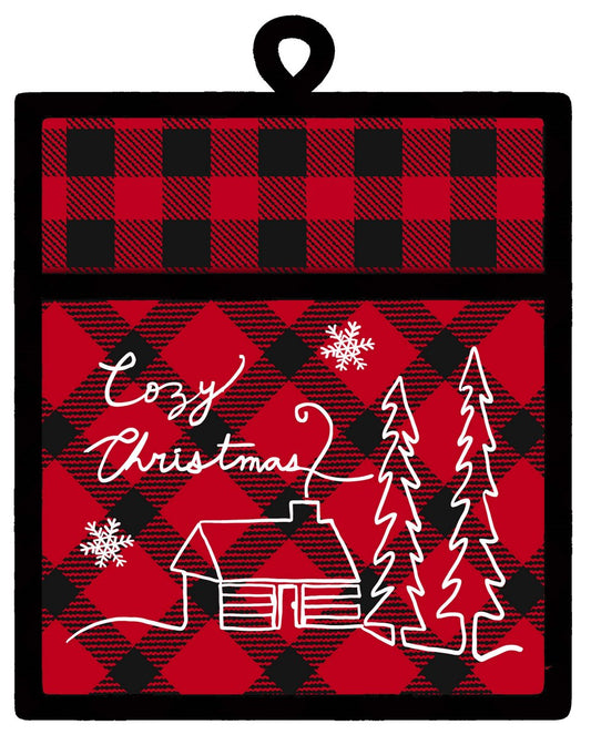 Cozy Christmas Pocket Mitt