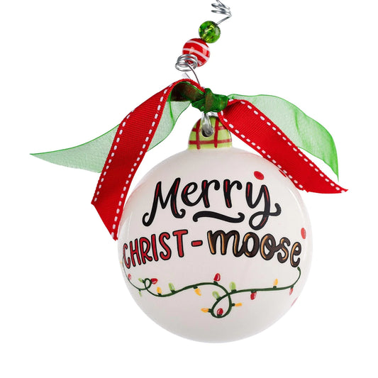 Merry Christ-Moose Ornament