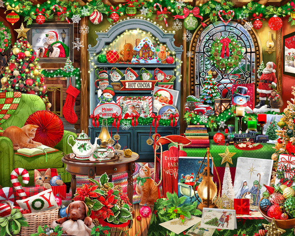 Christmas Boutique Puzzle - 1000 pieces