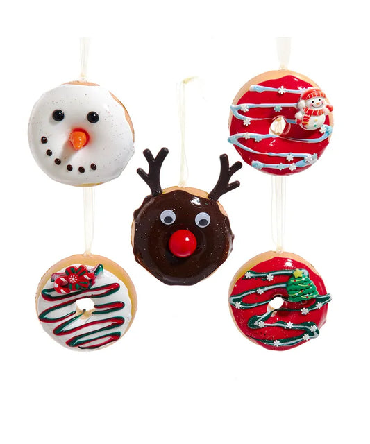 Christmas Donut Ornaments