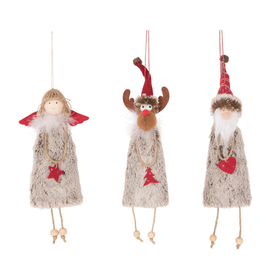 Christmas Friends Ornaments - 3 styles