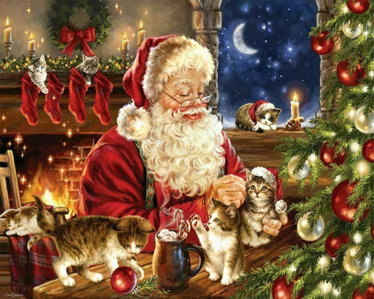 Christmas Kittens - 1000 Pieces