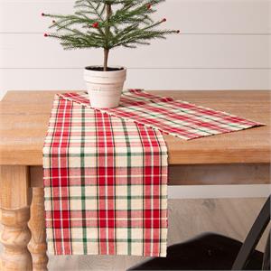 Christmas Plaid Place Mats - set of four