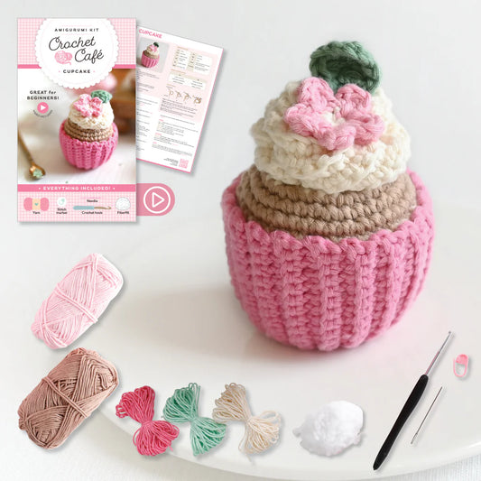 Cupcake Crochet Cafe Amigurumi Kit