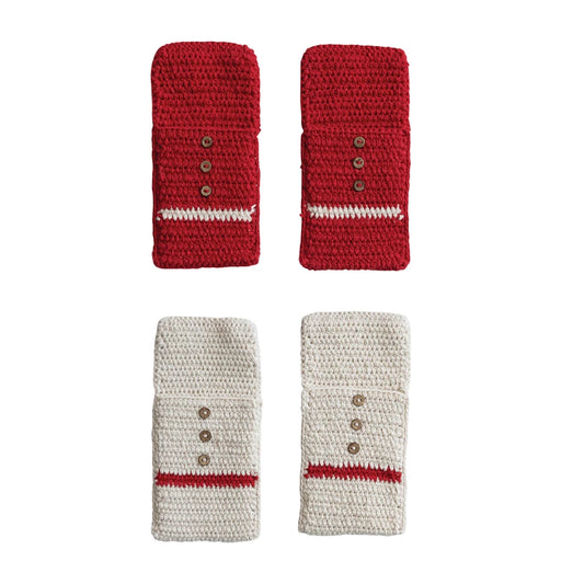 Cotton Crocheted Cultery Sleeves