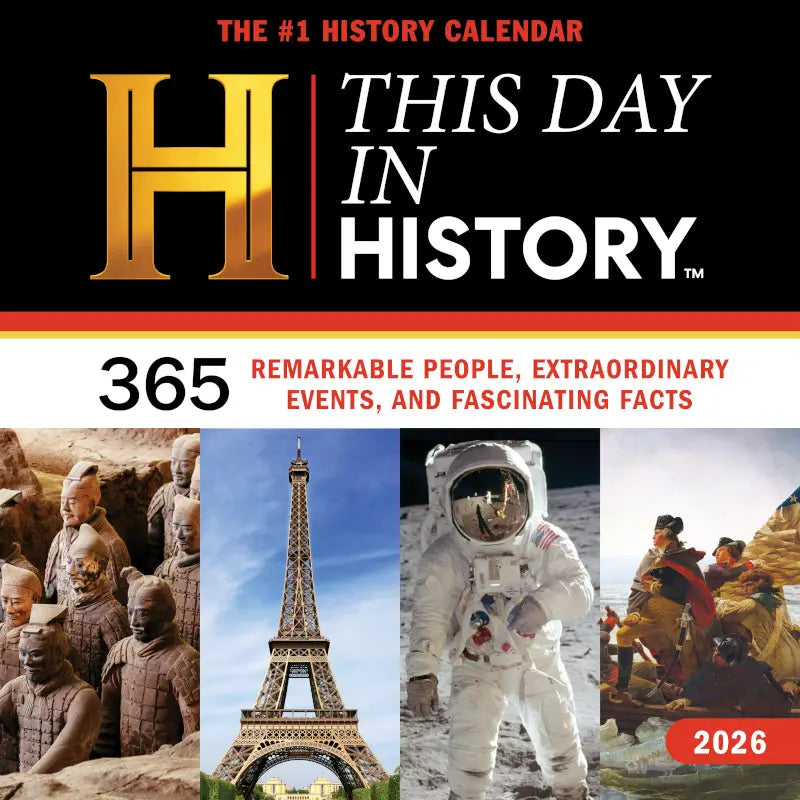 2026 History Channel/This Day in History Wall Calendar