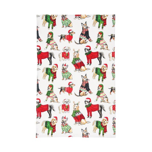 Dog Christmas Towel