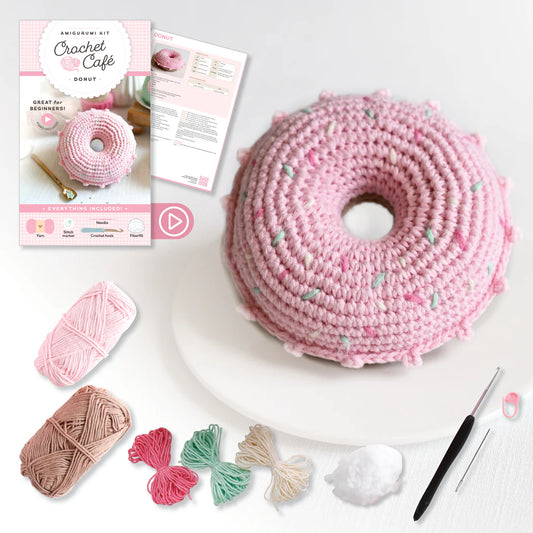 Donut Crochet Cafe Amigurumi Kit