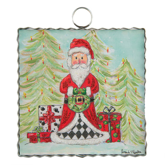 Mini Gallery Elegant Santa