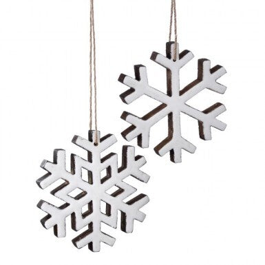 Snowflake Ornaments - 2 styles