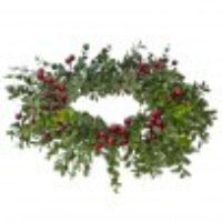 Euclyptus, Pine and Berry Candlering