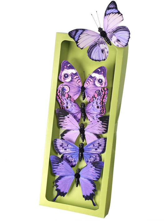 Fabric Butterflies -Purple